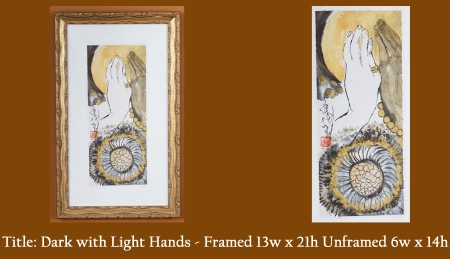 Dark with Light Hands